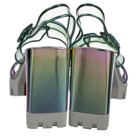 Christian Louboutin PVC Heel Sandals - Picture 4 of 5
